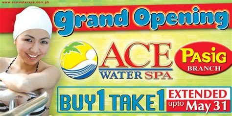 ace water spa promo.